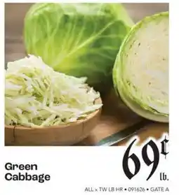 Rosauers Green Cabbage offer