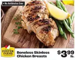 Rosauers Foster Farms Boneless Skinless Chicken Breasts offer