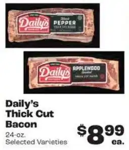 Rosauers Daily's Thick Cut Bacon offer