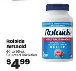 Rosauers Rolaid Antacid offer