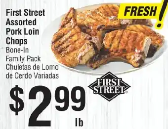 First Street Assorted Pork Loin Chops