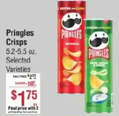 Smart & Final Pringles crisps offer