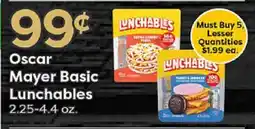 Rich's Fresh Market Oscar Mayer Basic Lunchables offer