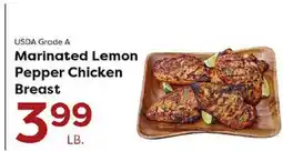 Rich's Fresh Market USDA Grade A Marinated Lemon Pepper Chicken Breast offer
