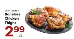 Rich's Fresh Market USDA Grade A Boneless Chicken Thighs offer