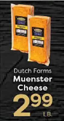 Rich's Fresh Market Dutch Farms Muenster Cheese offer
