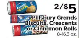 Rich's Fresh Market Pillsbury Grands Biscuits, Crescents or Cinnamon Rolls offer