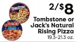 Rich's Fresh Market Tombstone or Jack's Natural Rising Pizza offer