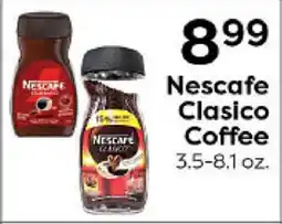 Rich's Fresh Market Nescafe Clasico Coffee offer