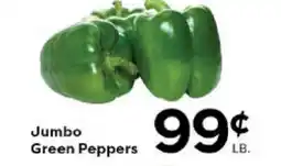 Rich's Fresh Market Jumbo Green Peppers offer