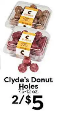 Rich's Fresh Market Clyde's Donut Holes offer