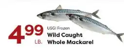 Rich's Fresh Market USGI Frozen Wild Caught Whole Mackerel offer