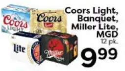 Rich's Fresh Market Coors Light, Banquet, Miller Lite, MGD offer