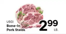 Rich's Fresh Market USGI Bone-In Pork Steak offer