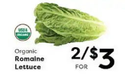 Rich's Fresh Market Organic Romaine Lettuce offer