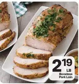 The Markets Boneless Pork Loin offer