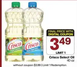 The Markets Crisco Select Oil offer