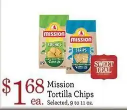 Yoke's Fresh Market Mission Tortilla Chips offer