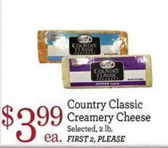 Country Classic Creamery Cheese