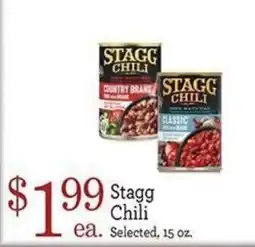 Yoke's Fresh Market Stagg Chili offer