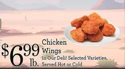 Yoke's Fresh Market Chicken Wings offer