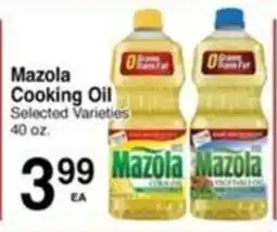 Superior Grocers Mazola Cooking Oil offer