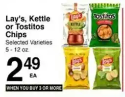 Superior Grocers Lay's, Kettle or Tostitos Chips offer