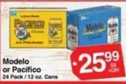 Superior Grocers Modelo or Pacifico offer
