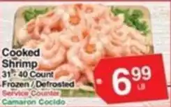 Superior Grocers Cooked Shrimp offer