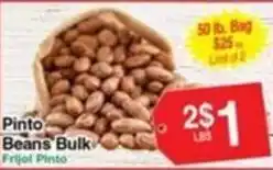 Superior Grocers Pinto beans bulk offer
