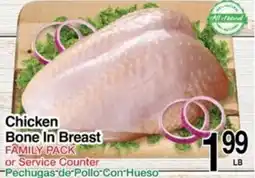 Superior Grocers Chicken Bone In Breast offer