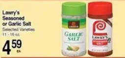 Superior Grocers Lawry's Seasoned or Garlic Salt offer
