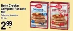 Superior Grocers Betty Crocker complete pancake mix offer