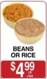Superior Grocers Beans or Rice offer