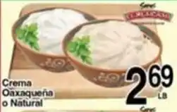 Superior Grocers Cares Crema Oaxaqueña o Natural offer