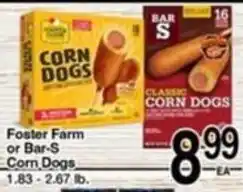 Superior Grocers Foster Farm Corn Dogs offer