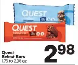The Markets Quest Select Bars offer
