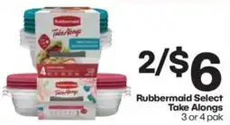 The Markets Rubbermaid select take alongs offer