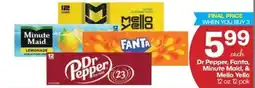 The Markets Dr Pepper, Fanta, Minute Maid, & Mello Yello offer
