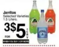 Superior Grocers Jarritos selected varieties offer