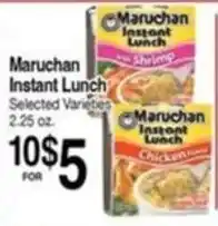 Superior Grocers Maruchan instant lunch offer