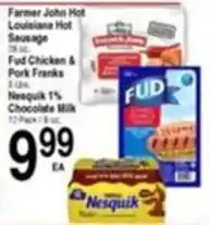 Superior Grocers Farmer John Hot Louisiana Hot Sausage offer