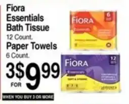 Superior Grocers Fiora Essentials Bath Tissue offer