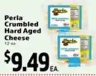 Superior Grocers Perla crumbled hard aged cheese offer