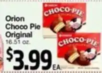 Superior Grocers Orion Choco Pie Original offer