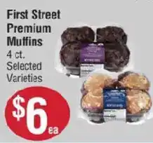 Smart & Final First Street Premium Muffins offer