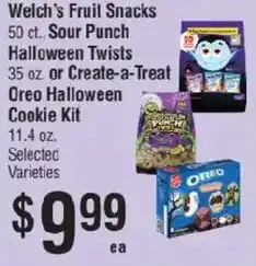 Smart & Final Welch's Fruit Snacks Oreo Halloween Cookie Kit offer