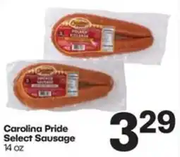 The Markets Carolina Pride Select Sausage offer