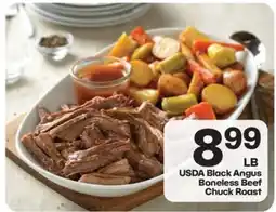 The Markets Usda Black Angus Boneless Beef Chuck Roast offer