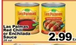 Superior Grocers Las Palmas Red Chili or Enchilada Sauce offer